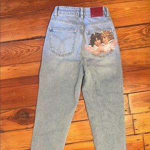 Size 23 Fiorucci jeans